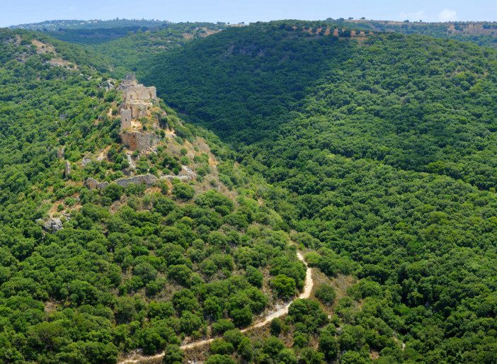 מבצר מונפורט בגליל - מסלול ים אל ים